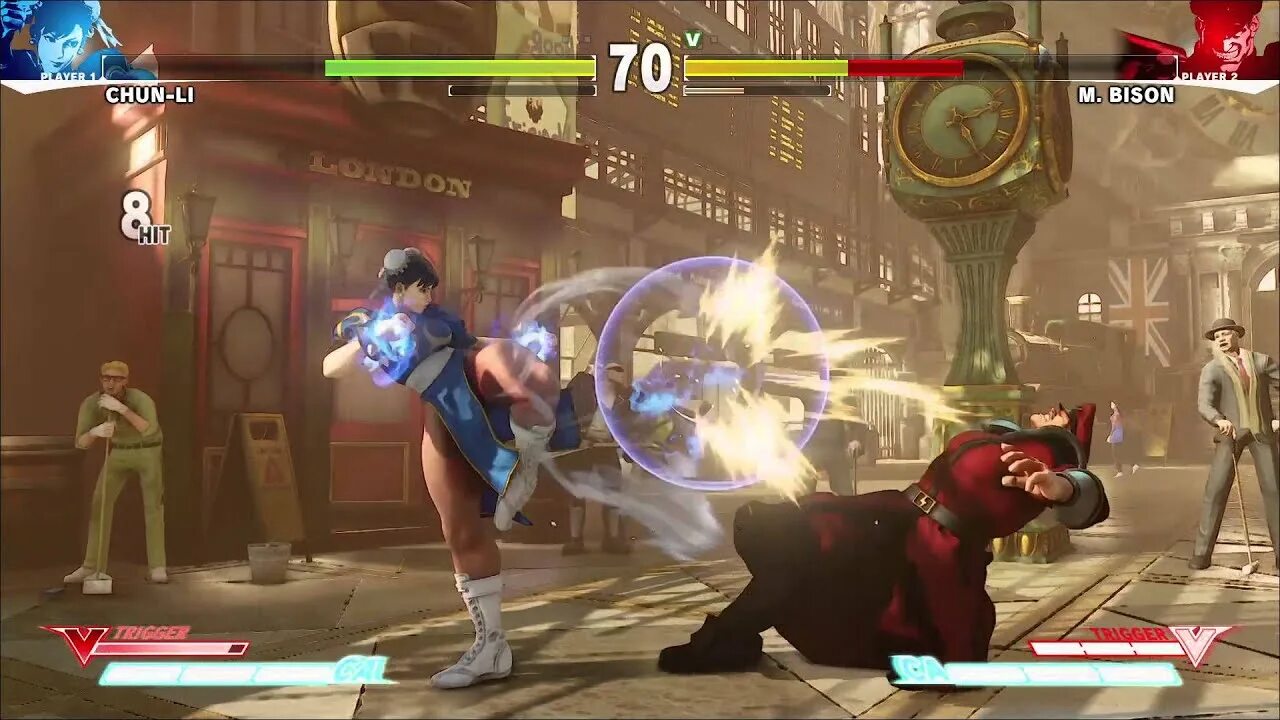 Street fighter gameplay. Стрит файтер геймплей. bison vs chun li. street fighter v геймплей. m bison street fighter 4 ps3 карточка.