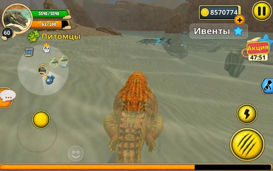 Симулятор семьи крокодила. Crocodile Family SIM мод.