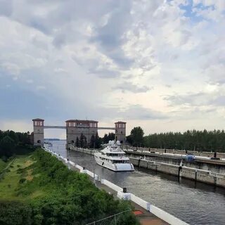 Шлюзы на волге