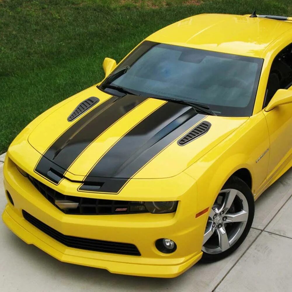 Немного осени желтый на желтом!) Chevrolet Camaro V, 6,2 л, 2014 года фотогр