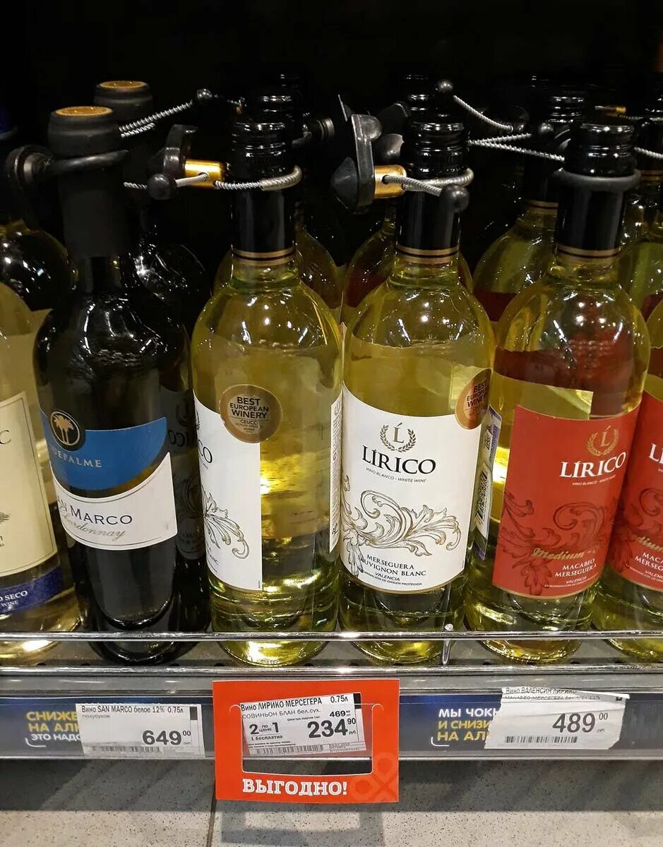 Перекресток сухие вина