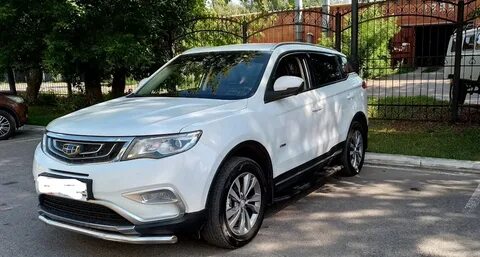 Бампер geely atlas