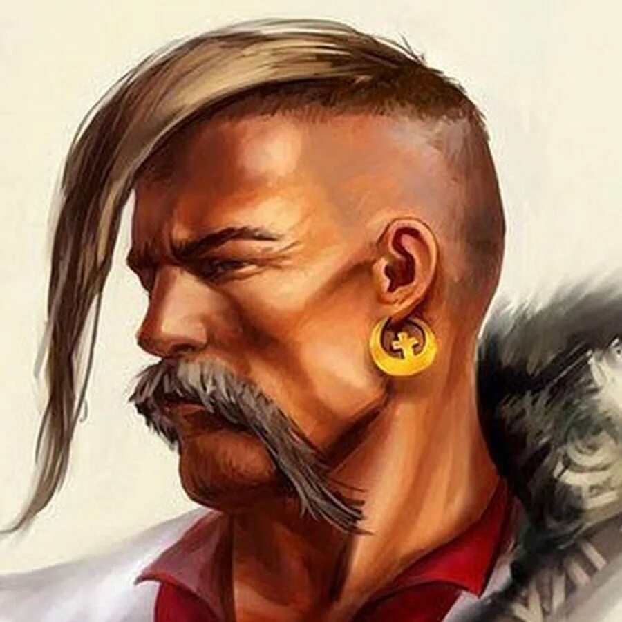 иван сирко портрет. хвост казака. казачата картинки мультяшные. казацкий чуб прическа донских казаков. хвост казака.