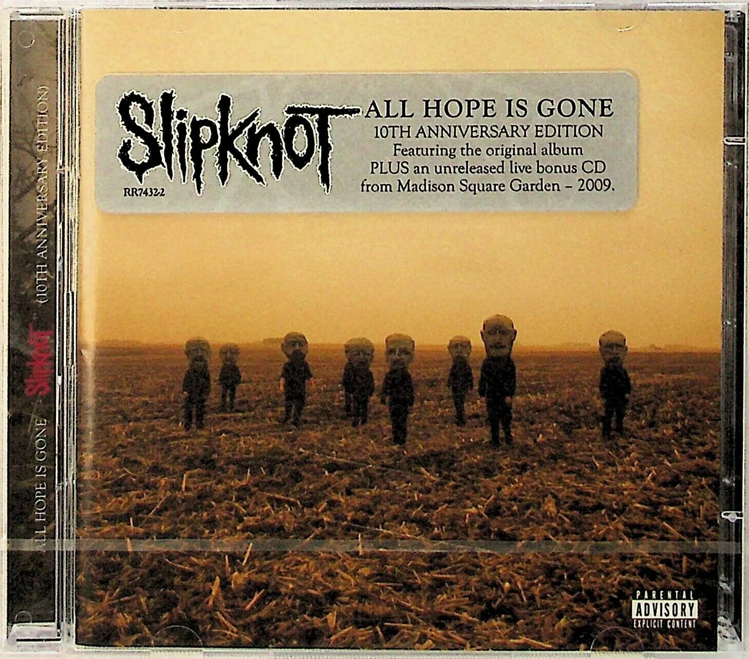 Gone 10. Slipknot all hope is gone обложка. Slipknot all hope is gone альбом. All hope is gone 10th Anniversary Edition.