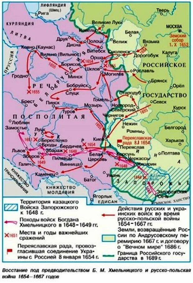 Восстание в украине против речи посполитой