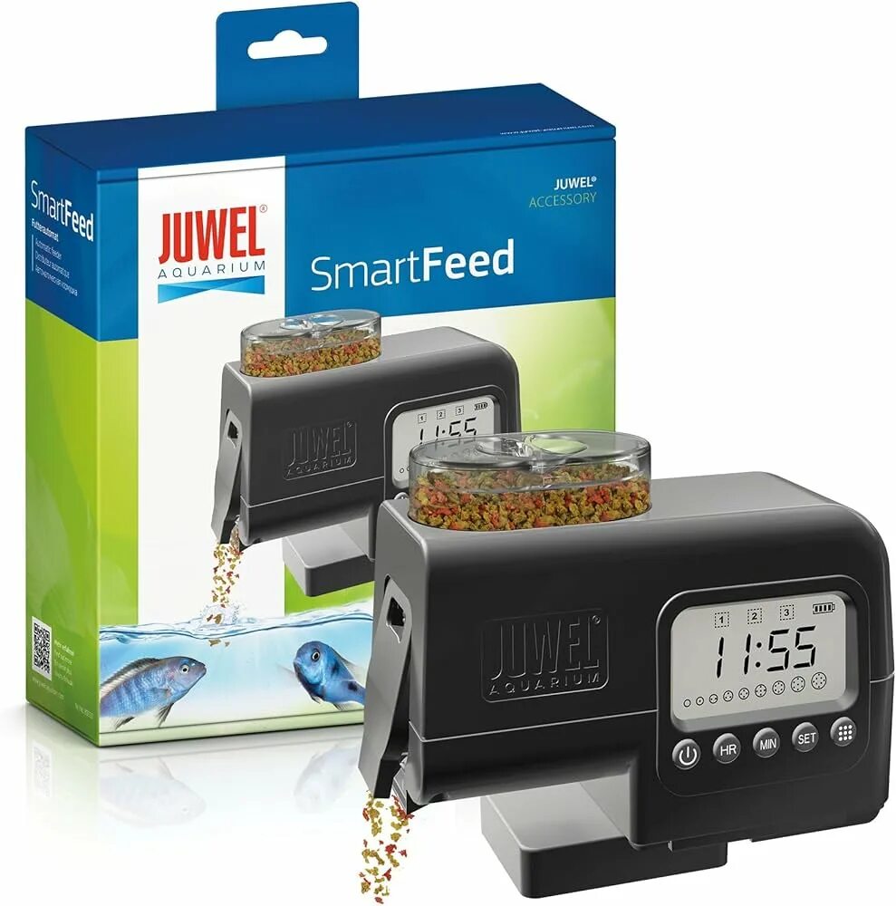 Feeds smart. Автокормушка juwel automatic feeder. автокормушка smart feeder для рыб. джувель изи фид. инструкция juwel автокормушка для рыб с электронным таймером.