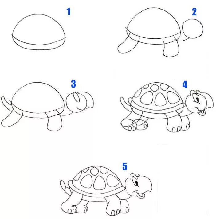 Рисунок на 9 поэтапно