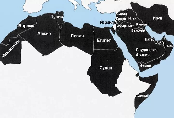 Арабские государства на карте. Арабские страны на карте. Крабсуие страны на карте. Арабский мир.