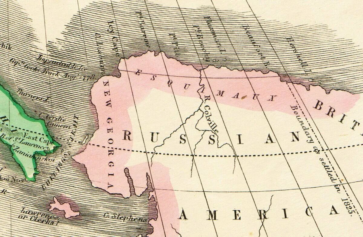 Русские открыли аляску. Аляска карта 1867. Российская Империя 1867 год карта.