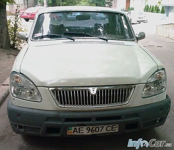 Передний бампер ГАЗ 3110, 2,5 л, 1997 года кузовной ремонт DRIVE2