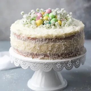 Торт с кокосовой стружкой
