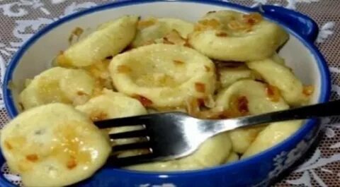 Варен с картошкой тесто