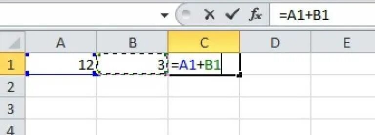 Какое значение будет в ячейке c1