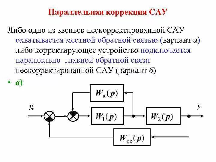 Системы параллельного управления. Системы параллельного управления