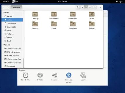 Fedora linux iso