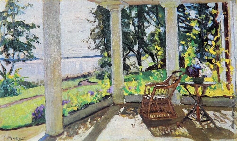Изображена веранда. Окно. А м герасимов после дождя картина. Герасимов художник после дождя. Александр михайлович герасимов – «после дождя» (мокрая терраса) 1935.
