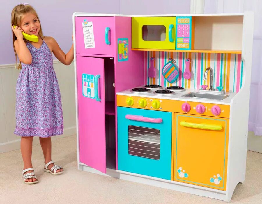 Детская кухня какую. Детская кухня kidkraft &quot;делюкс big&quot;. кухня кидкрафт делюкс. кухня игровая kidkraft делюкс большая 53100_ke. детская кухня kidkraft модерн.
