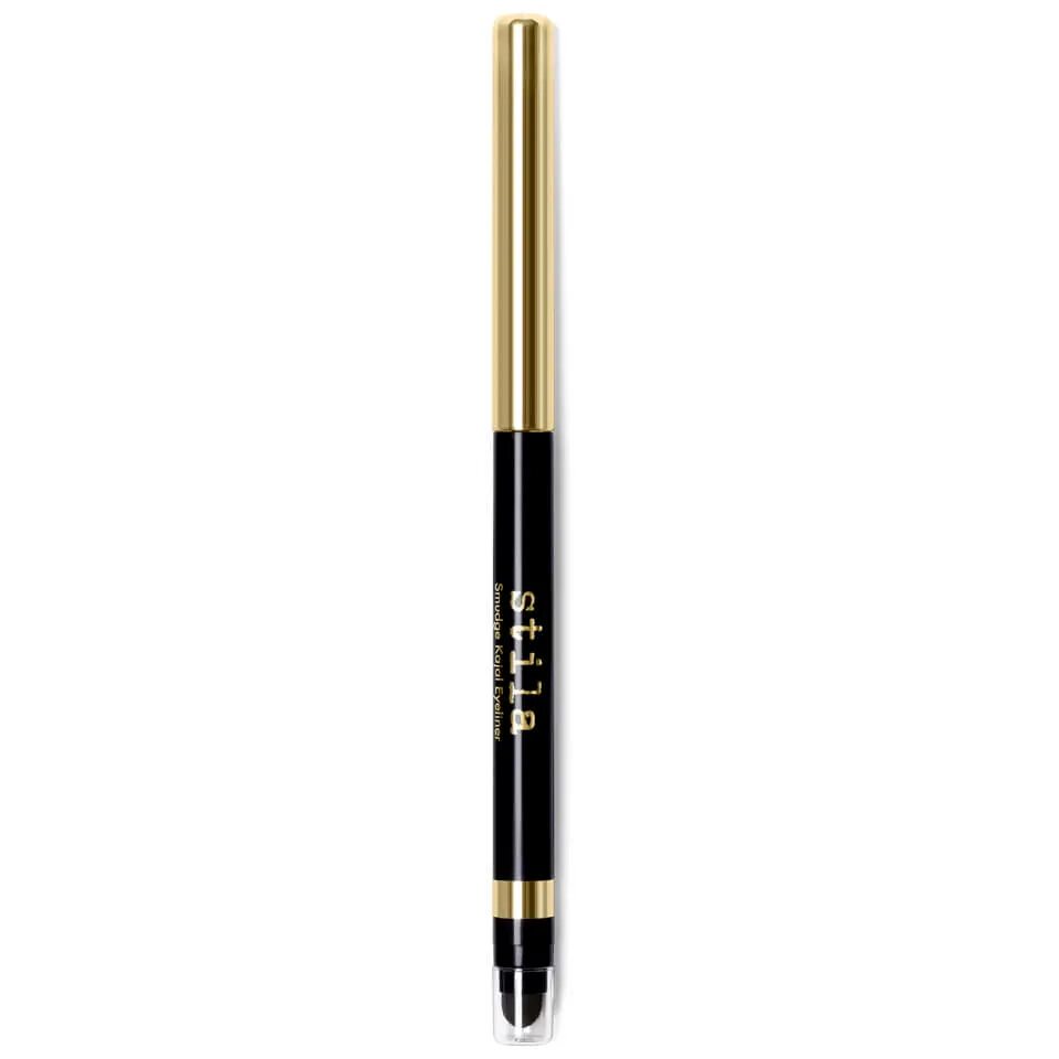 Kajal eyeliner. Stila Smudge Kajal Eyeliner Review. Подводка кайал. Stila vivid Sapphire Eyeliner. Золотой каял для глаз.