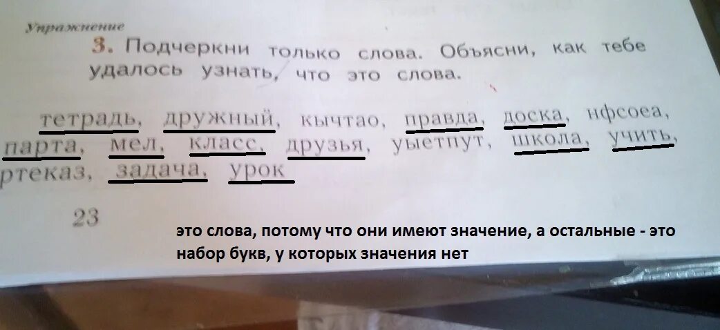 Объяснение слова есть. Подчеркни. Подчеркни слова. Как подчеркивается как только. Несложные подчеркни.