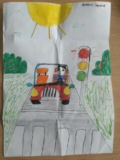 Рисование красный желтый зеленый