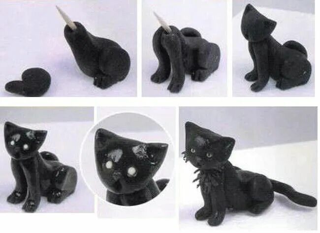 Easy Halloween Polymer Clay Ornament Projects Spider crafts, Clay crafts for kid