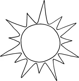 Sun coloring pages to download and print for free 