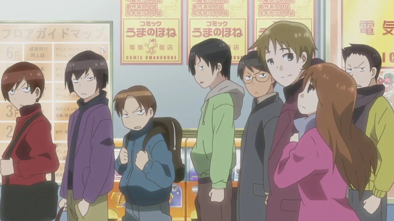 Книжный в дэнкигай мультсериал. Книжный магазин на электронной улице аниме. Denkigai no honya-san /книжный магазин на электронной улице/. Аниме книжный в дэнкигай. Аниме книжный в дэнкигай 1 сезон.