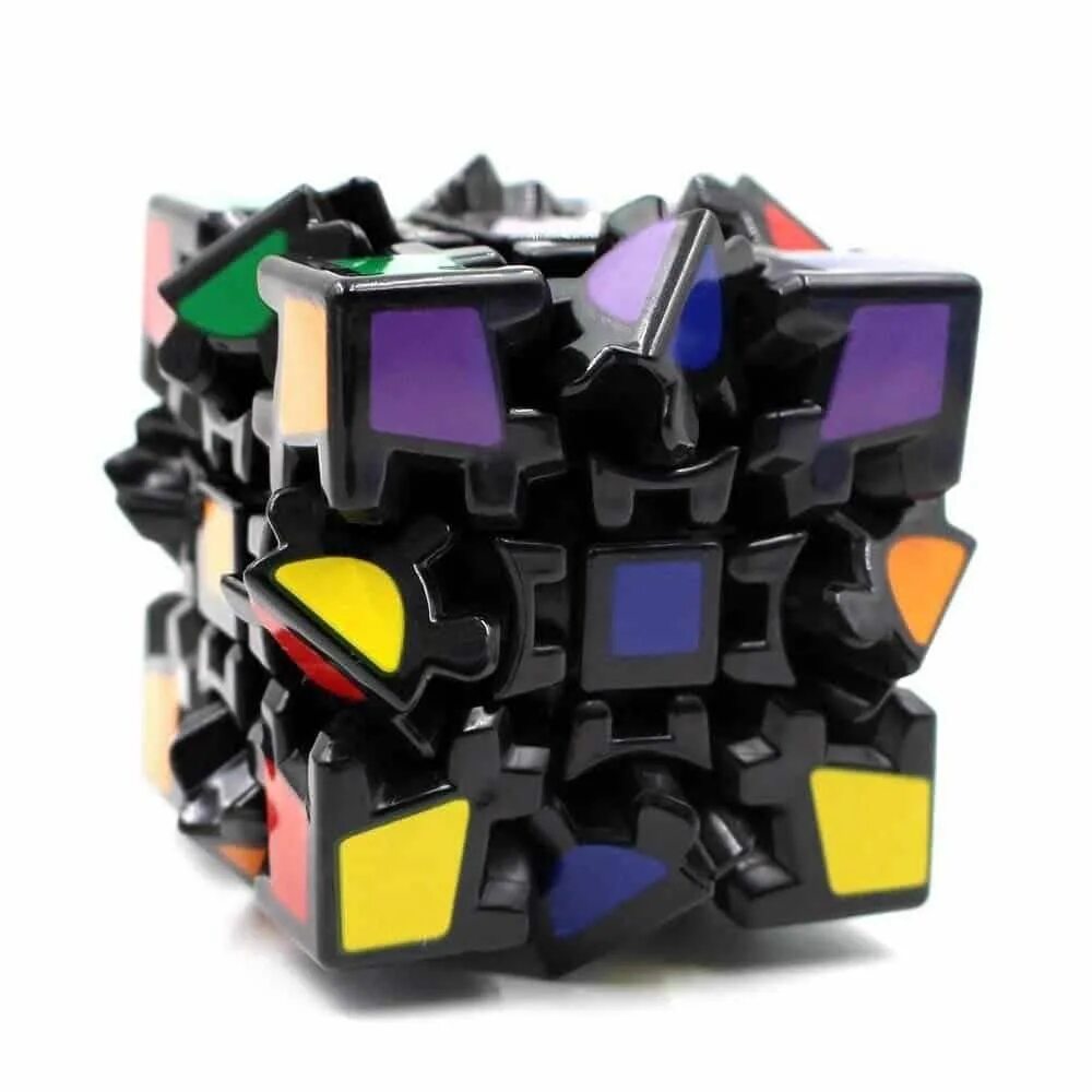 Шестереночный кубик Рубика. Кубик Рубика 3х3 с шестеренками. Гир Кьюб ГИРЭТ. Gear Cube 88018.