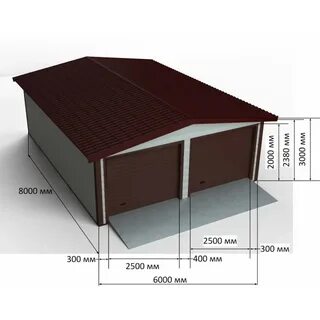Сколько нужно для для постройки гаража