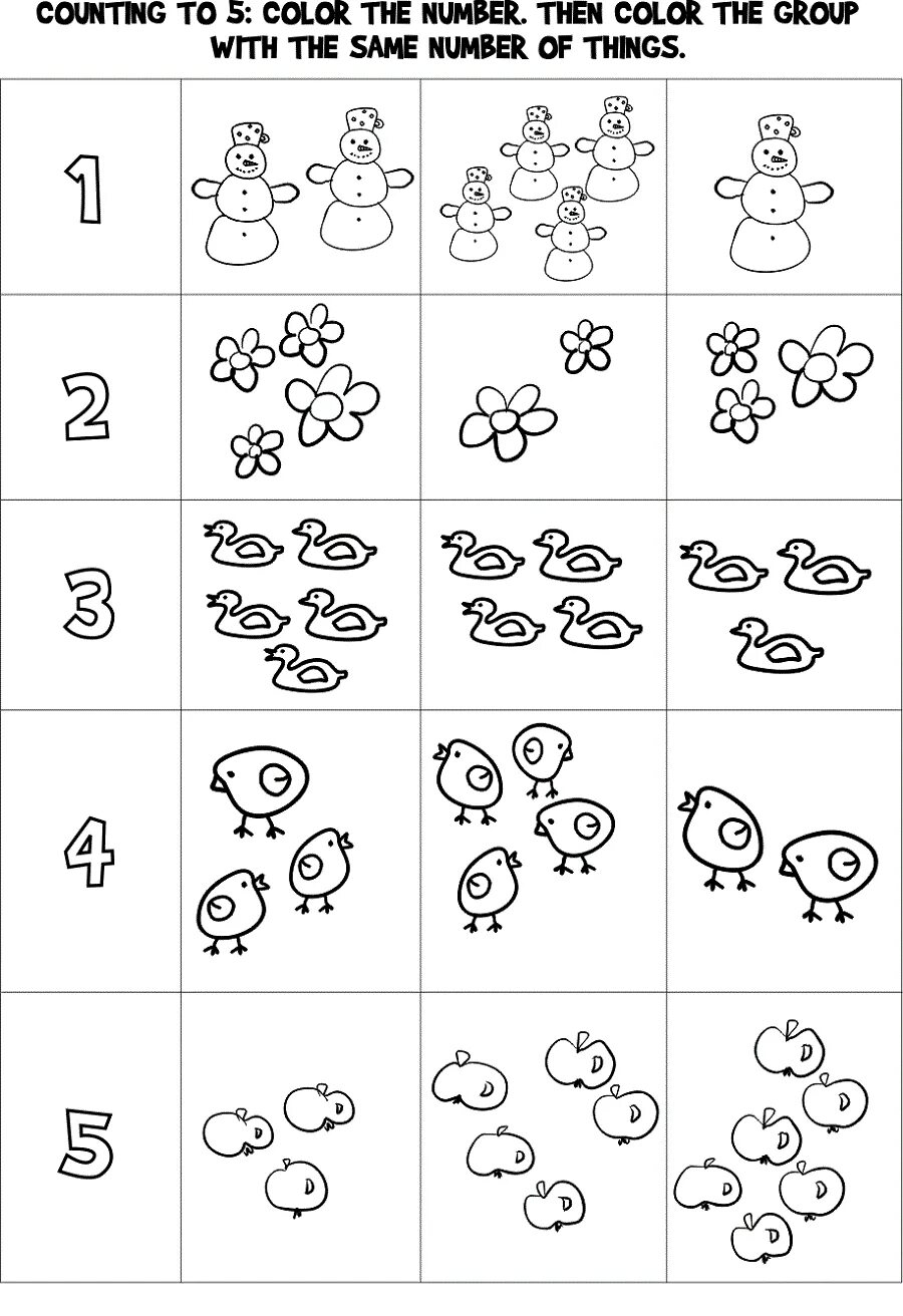 Numbers and counting. Printable worksheets. counting for kids printable. worksheets for kids для дошколят. color and count 1 to 5 worksheet for kids.