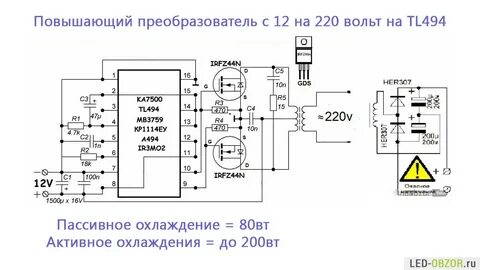 УМЗЧ с источником питания SOUND BARREL 550 