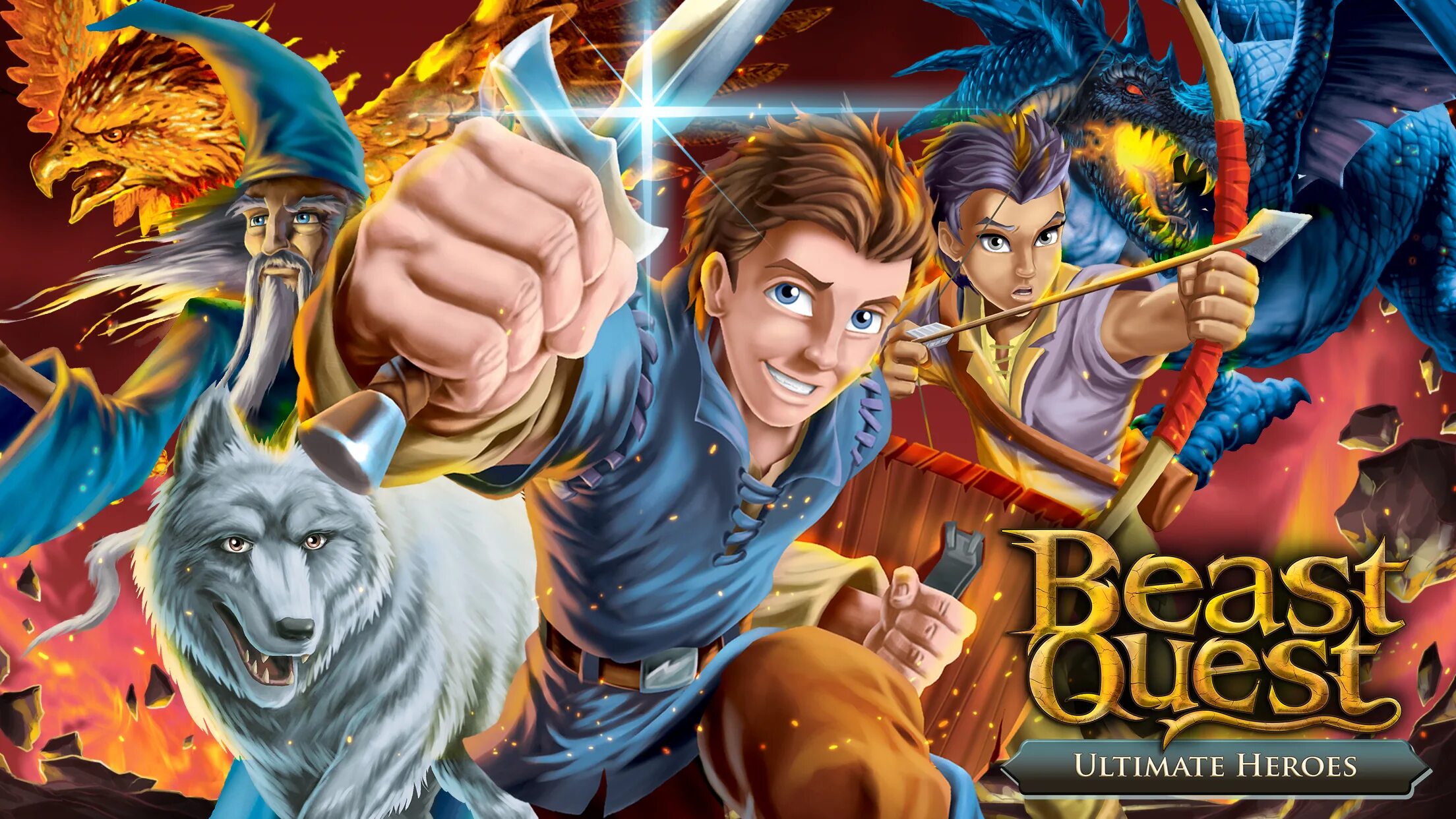 Ultimate hero. Beast игра. beast quest game. beast ultimate. фэнтези мобильные приложения.