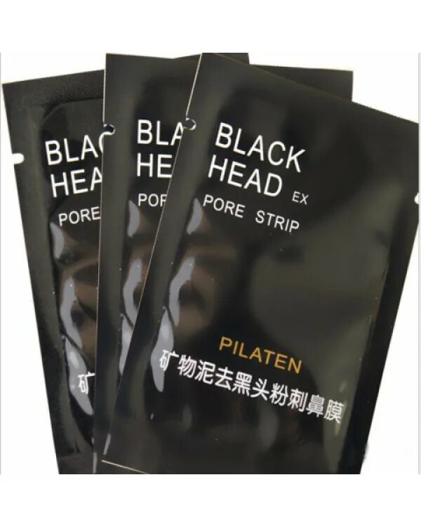 Черная маска Pilaten Black head Pore strip 6 g. Маска для лица Pilaten Black Mask 6г. Маска для лица от черных точек Black head Pore strip 6g. Маска-пленка Black head Pilaten 6гр. Blackhead инструкция по применению