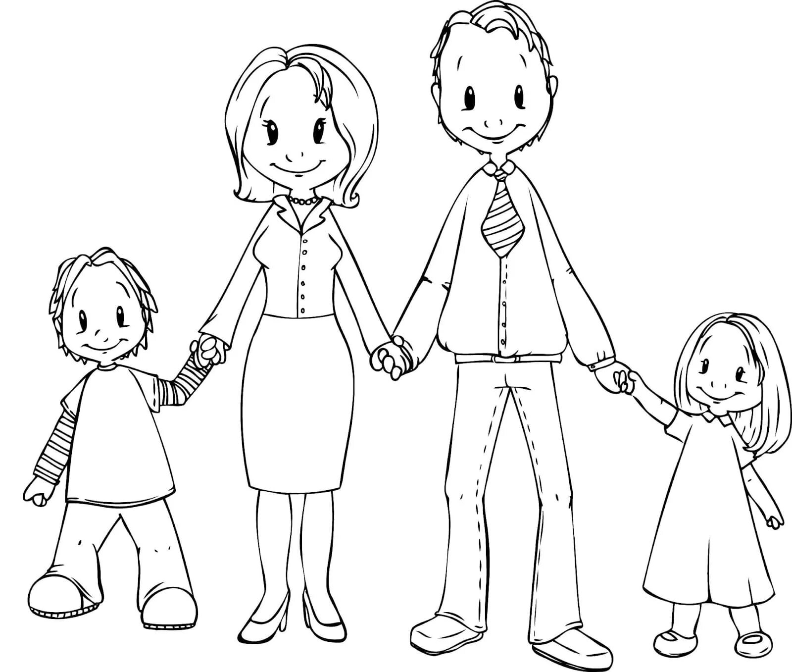 Раскраска семья. Семья раскраска для детей. Семья рисунок. Раскраска семья для малышей.