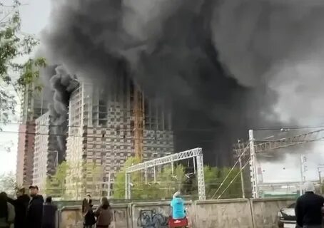 Пожар на большой черемушкинской улице