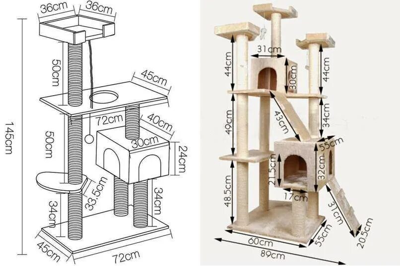 Размеры когтеточки для кошек. Игровой комплекс tm05 для кошек, 380*380*610мм. Домик когтеточка h100*70*45см, домик d46см для Мейн кунов кун-31-д кисмит. Проект домика для кошки. Схема домика для кошки.