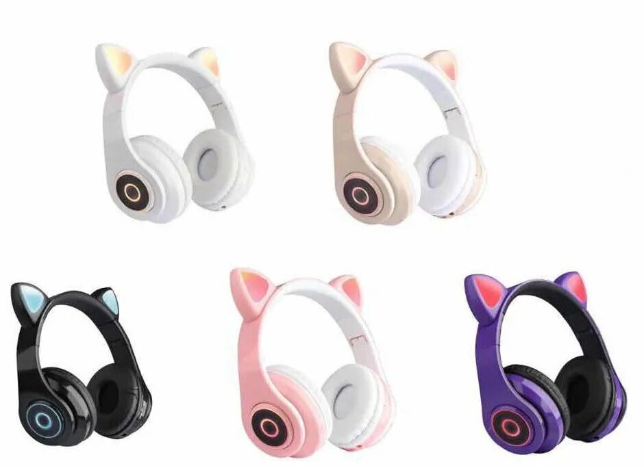 Наушники кошка купить. Наушники Cat Ear Headphones. Беспроводные наушники b39. Наушники Cat Ear ct66. Наушники кошачьи уши hl89 Cat Ear (White).