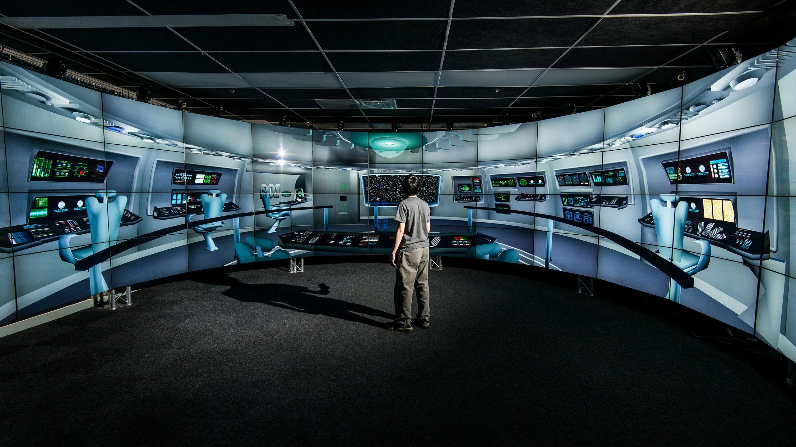 Комната виртуальной реальности. VR лаборатория. VR пространство. Лаборатория будущего.