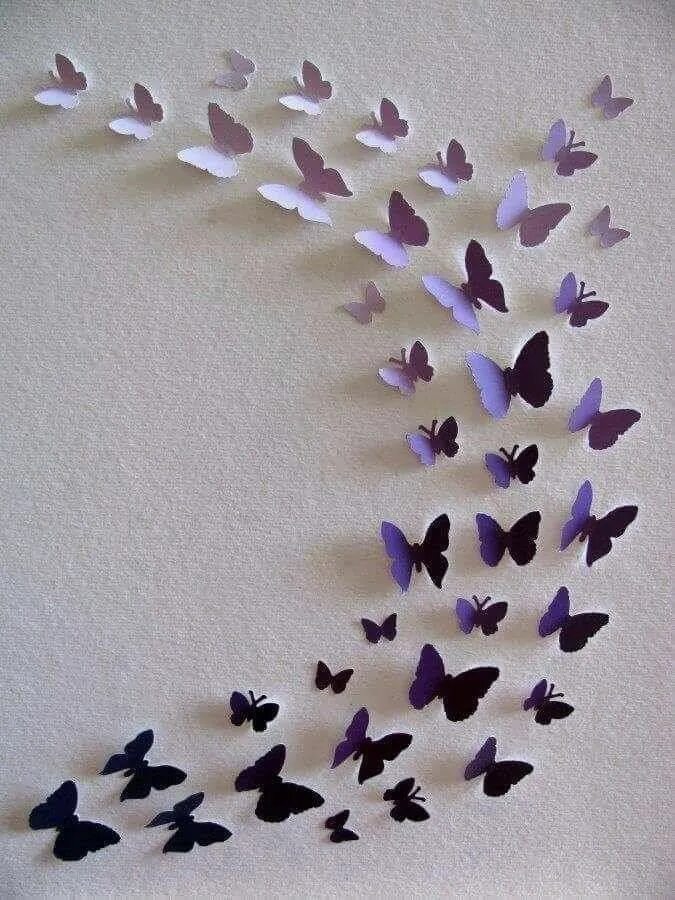 3D Butterflies Wall Decoration Butterfly Decoration 25 Etsy Butterfly wall decor