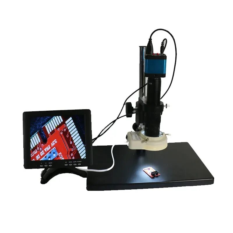 Цифровой микроскоп fullhd hdmi. Камера микроскоп для пайки. Бинокулярный стереомикроскоп с монитором для пайки. Bnc 800 microscope. Микроскоп производственный.