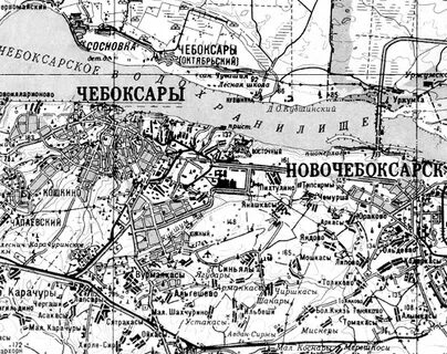 Карта заволжье