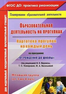 От рождения до школы прогулки подготовительная группа