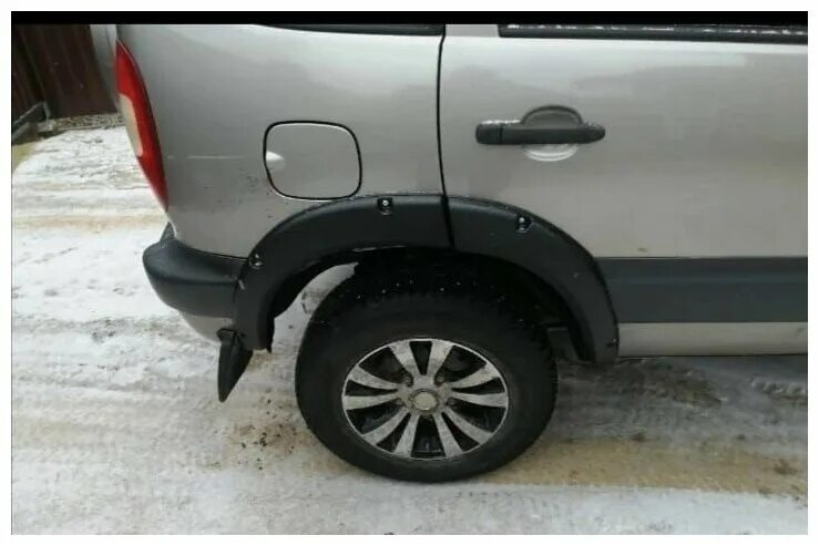 Как снять пластиковые арки на шеви нива Расширители колесных арок на Chevrolet Blazer. Chevrolet Blazer (S-15), 4,3 л,