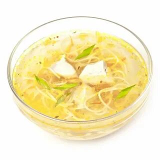 Лапша на курином бульоне