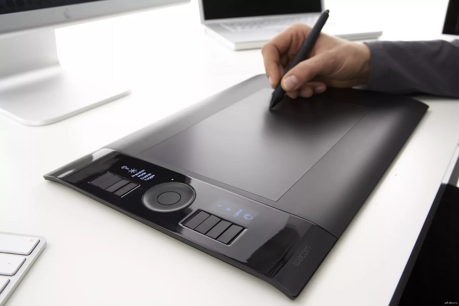 Что такое графический планшет и для чего. 4 планшет графический wacom intuos. intuos ptk 640. wacom 640. wacom ptk 640.