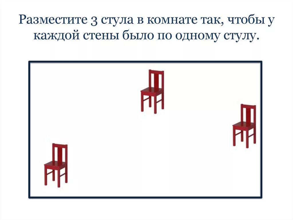 7 стульев у 4 стен поровну. Задание расстановка стульев. Расстановка стульев у стены. Как поставить 2 стула у 4 стен комнаты. Как поставить 3 стула у 4 стен.