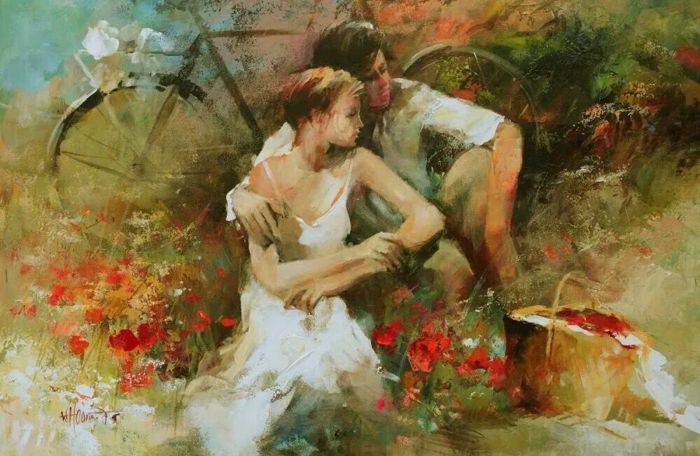 Художник Paintings - Willem Haenraets. Уильям хенритс (Willem Haenraets) 1940 г.. Художник Willem Haenraets двое. Willem Haenraets пара. Мужчина и женщина сюжет