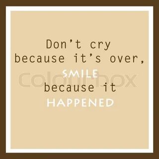 It is because of me