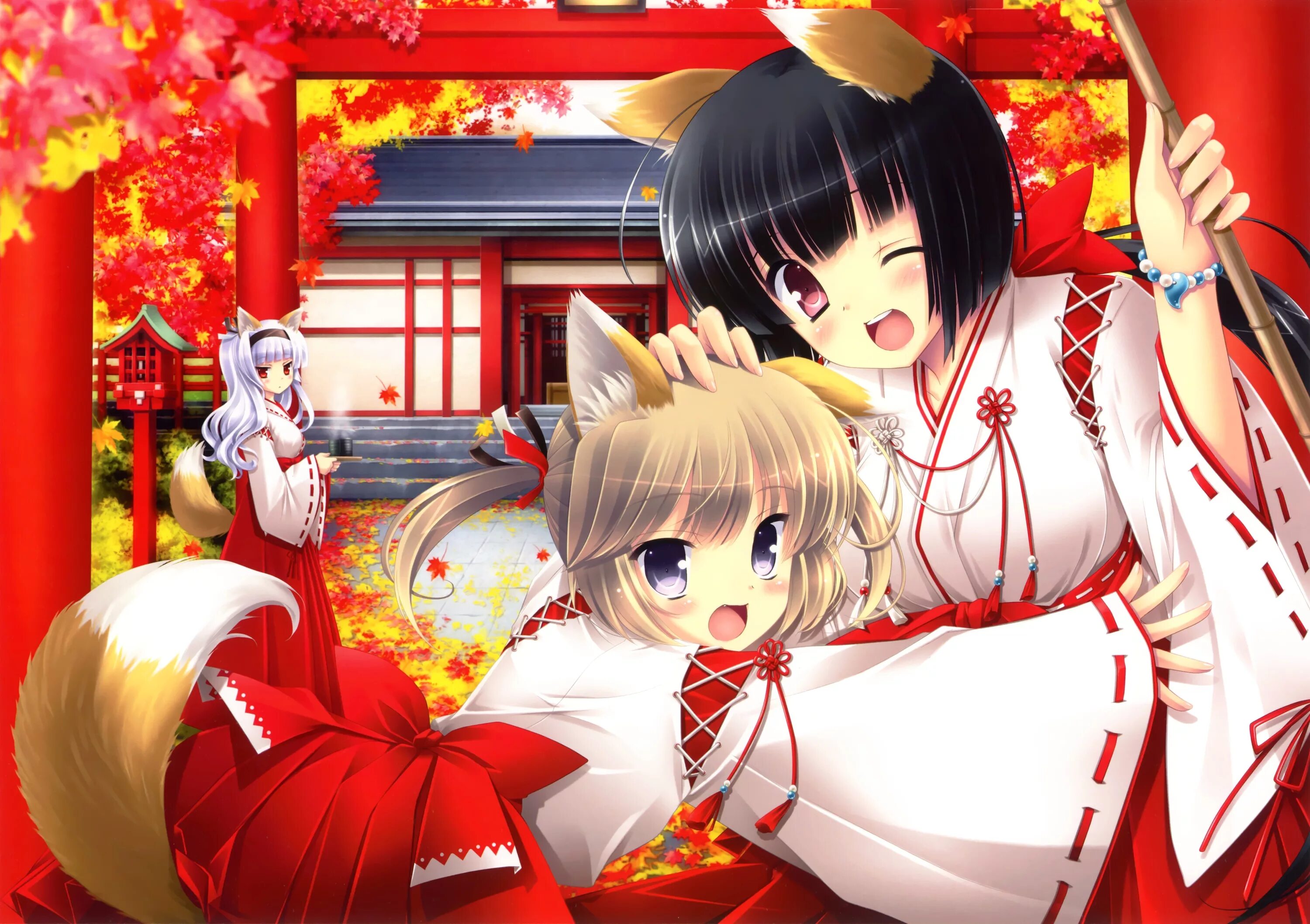 Kitsune lamp blox fruits. Akane & Miko. Аниме обои Akane & Miko. Akane Miko Dynamic фон. Akane & Miko - Dynamic.