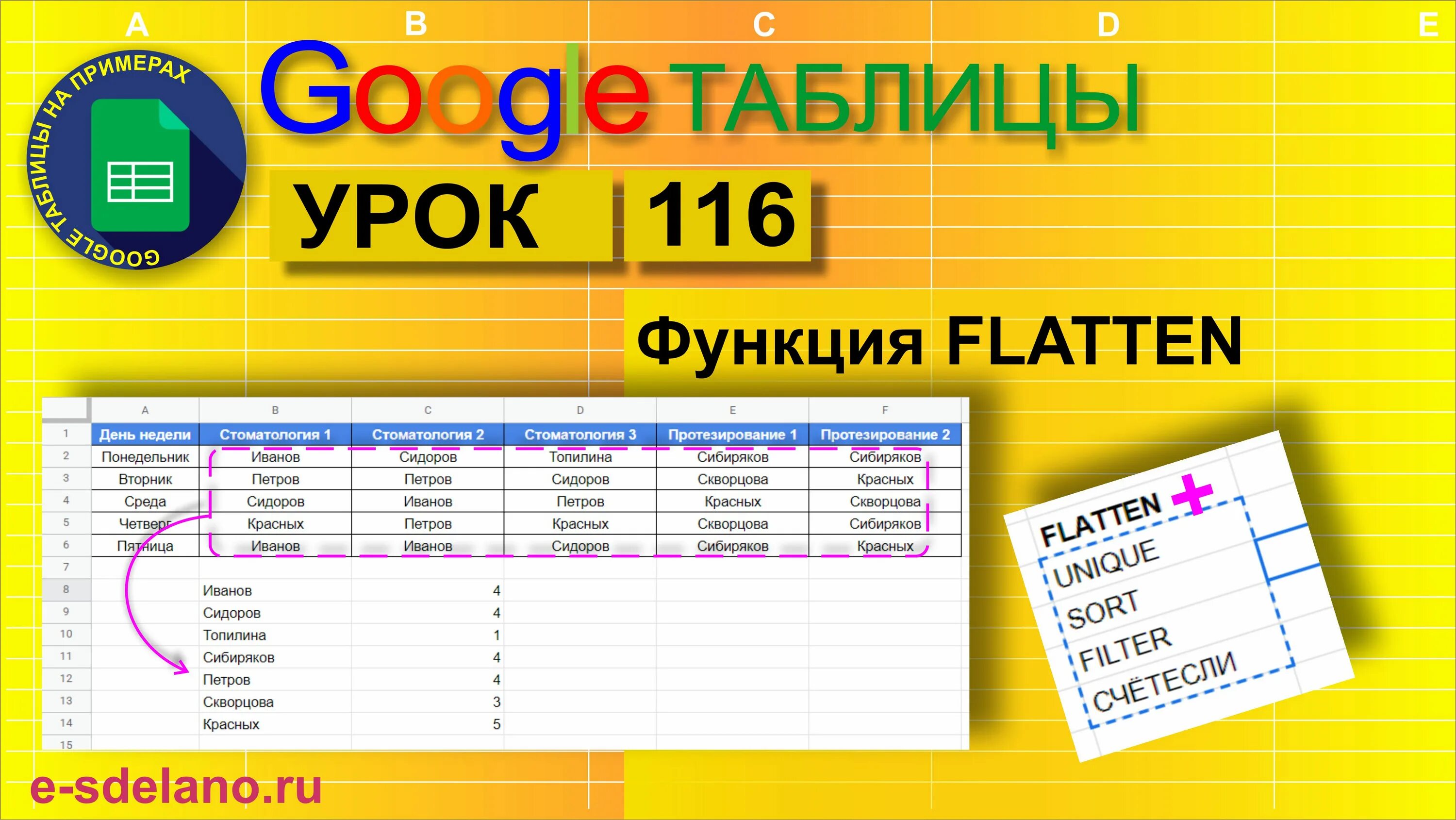 Google таблицы. Углубляемся в изучение функции Query. Урок 26. - YouTube